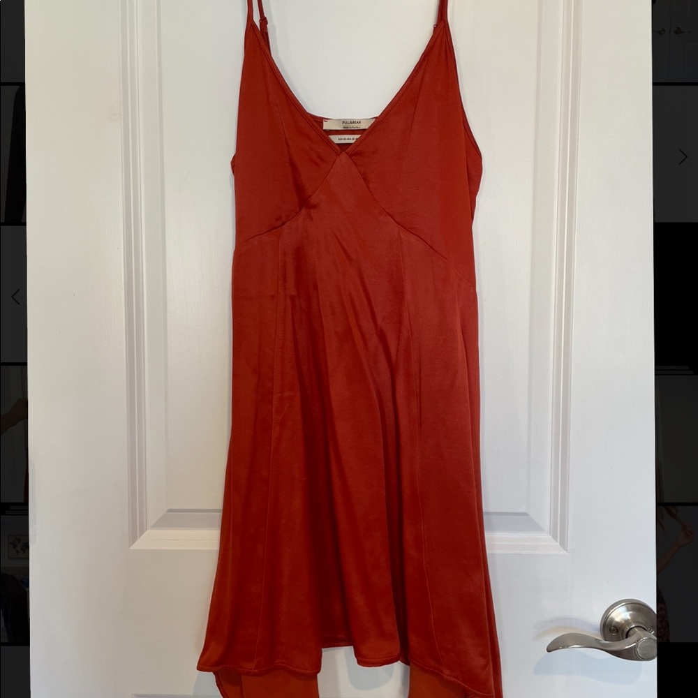 Silk mini dress